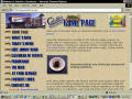 original web site home page